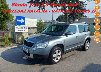 Škoda Yeti 4x4 ! Panorama ! Grzane fotele ! Parktornik ! Sam parkuje ! Oka…
