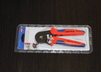 NOWE KNIPEX 97 53 04 Szczypce do zagniatania tulejek kablowy