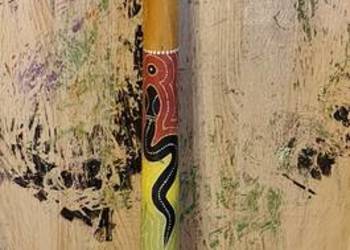 Didgeridoo z drewna tekowego 130cm