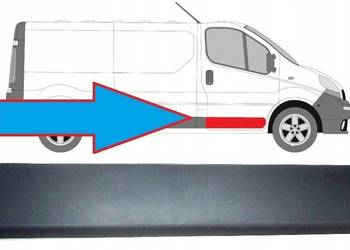 LISTWA DRZWI PRZÓD PRAWA RENAULT TRAFIC OPEL VIVARO NISSAN PRIMASTAR 2001 - LISTWA DRZWI PRZÓD PRAWA RENAULT TRAFIC OPEL VIVARO NISSAN PRIMASTAR 2001 -