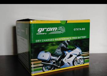 Akumulator motocyklowy 12V 6Ah 120A L+ GROM GTX7A-BS YTX7A-BS