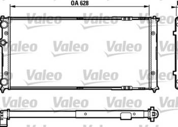 V-W CADDY CHŁODNICA CIECZY NOWA  VALEO 731728