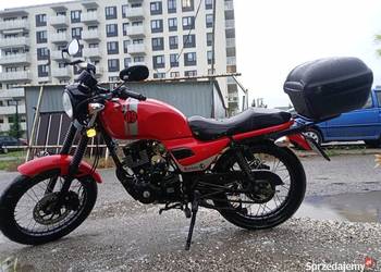 Okazja Motor Barton 3 tys kask kufer nowy Aku pokrowiec w zestawie