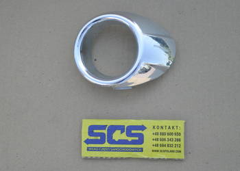 FORD FIESTA MK6 CHROM RAMKA HALOGENU PRAWA PRZÓD
