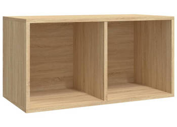 Szafka na płyty winylowe dąb sonoma 71x34x36 cm WM-800120
