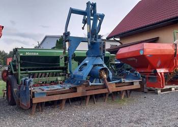 Brona AKTYWNA 2,5m RABEWERK MKE250 z wałem Pakera HYDROPAK rabe kuhn lemken