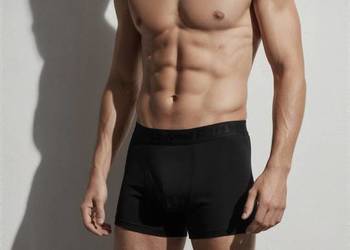 czarne bokserki męskie Sinsay 5pak