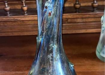 Wazon szklany. Sękacz. Czasy Prl.   Cena 95 zł.   Wazony o bardzo Interesuj