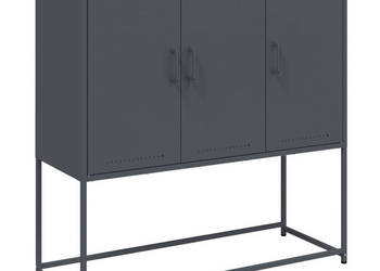 Szafka antracytowa 1005x39x107 cm stal WM-846538