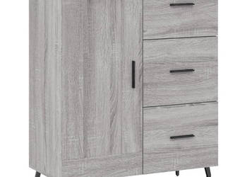 Witrynka szary dąb sonoma 695x34x180cm materiał drewnopochodny WM-3198679