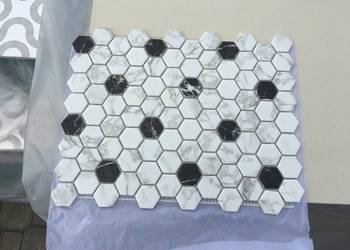 Mozaika (spiek kwarcowy) hex pattern 1 24x30 firmy ONIX g-01943