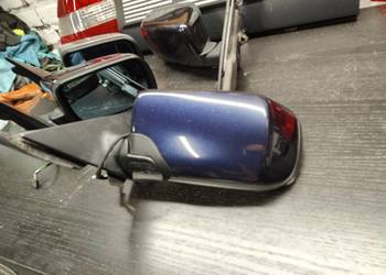 Bmw e46 sedan lusterko lewe 5pin Europa orientblau metallic kompletne