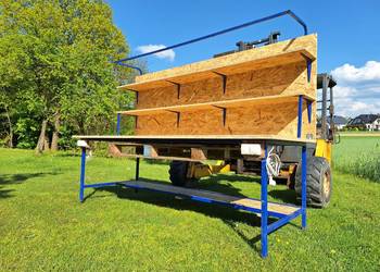 Sprzedam duży solidny i masywny stół warsztatowy (250x90x180cm)