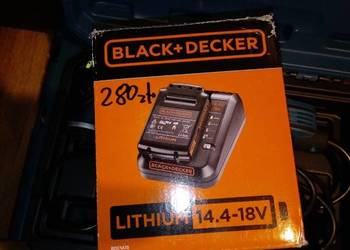Zestaw startowy Black &Decker akumulator ładowarka