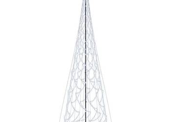 vidaXL Choinka stożkowa, 3000 zimnych białych LED, 230x800 cm(SKU:343514)