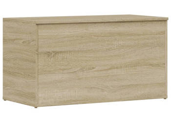 Skrzynia dąb sonoma 84x42x46 cm materiał drewnopochodny WM-803059