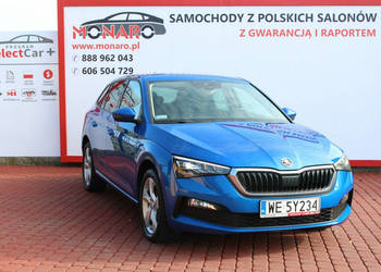 Škoda Scala STYLE Race Blue Salon Polska Serwis ASO Zamiana Finansowanie F…
