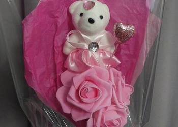 WAKENTYNKI! BUKIET MIŚ I RÓŻE