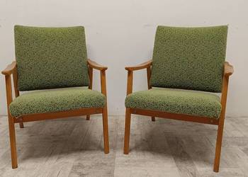fotele PRL design vintage lata 70-te Czechosłowacja