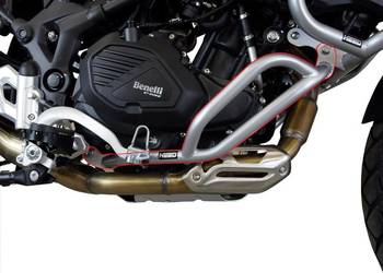 Gmole do BENELLI TRK 502 / 502X - dolne, srebrne