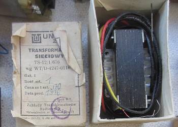 transformator TS 12/1/676 unitra ZATRA trafo sieciowe