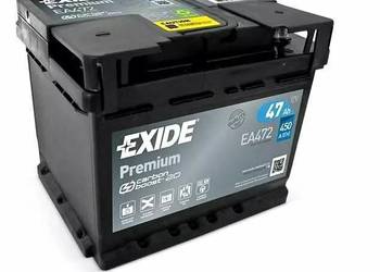Akumulator 47Ah 450A Exide Premium / DARMOWY DOWÓZ