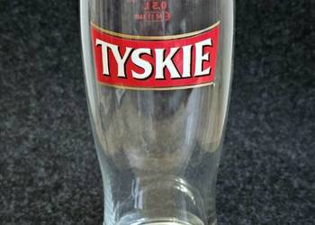 szklanka pokal kufel na piwo Tyskie pojemność 0,5 l