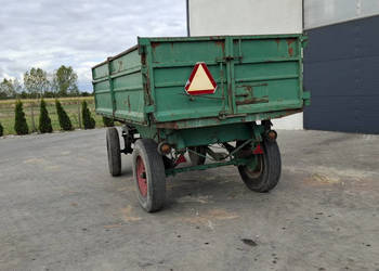 Przyczepa wywrotka LE PUISET 352 E (6 ton, wywrot na 3 strony)