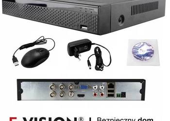 Rejestrator hybrydowy do monitoringu 4 KANAŁY + AUDIO  2Mpx