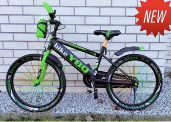 TYLKO DO NIEDZIELI  399  zł Rower 20 cali BMX niebieski i zielony