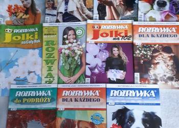 Zestaw krzyżówek Rozrywka 11 numerów.