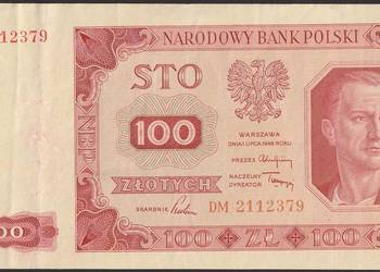 POLSKA 100 ZŁOTYCH 1948 - DM