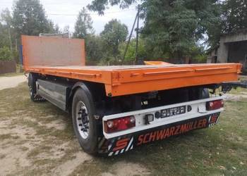 Schwarzmuller PLATFORMA 2010 r. CENTRALNE SMAROWANIE GRUBA RAMA REGULOWA DŁ