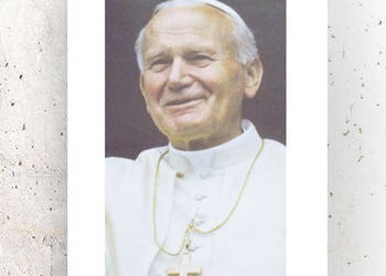 A4 plakat z papieżem, Jan Paweł II obrazek A4, Karol Wojtyła plakat poster