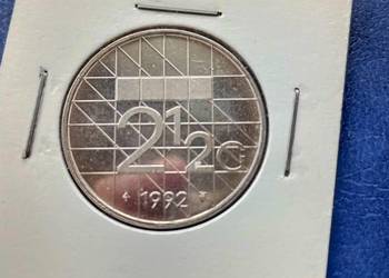 Stare monety 2 1/2 gulden 1992 Holandia Stare monety 2 1/2 gulden 1992 Holandia