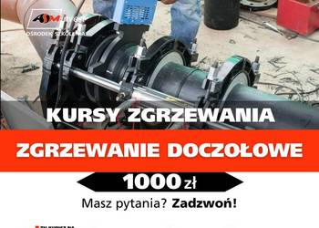 Kurs zgrzewania doczołowego plastików patelnia PE/PP spawanie rur