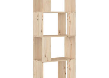 Regał na książki/przegroda 51x25x132 cm lite drewno sosnowe WM-814039