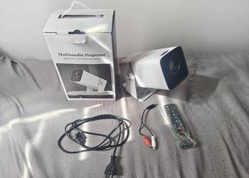 LED projector Thundeal TD80W white + black