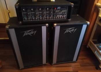 Wzmacniacz  PEAVEY  USA  z kolumnami