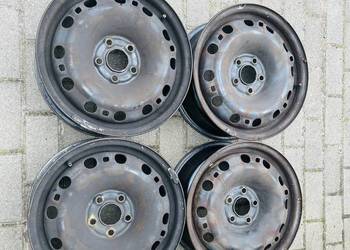 4x Ori felgi stalowe 15” 5x100mm ET43 Skoda Vw Seat