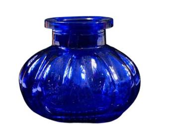 Niebieski Dzban do Sziszy Mała Butla do Fajki Wodnej Wazon Nargile Hookah