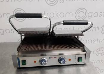 GRILL KONTAKTOWY PODWÓJNY HENDI RYFLOWANY