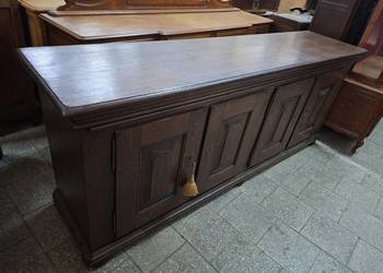 Duża dębowa komoda rustykalna 240cm