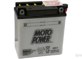 Akumulator motocyklowy 12V 5Ah 65A MotoPower CB5L-B YB5L-B