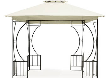 Namiot pawilon ogrodowy lux altana 3x3 m z moskitierą i pełnymi ściankami…