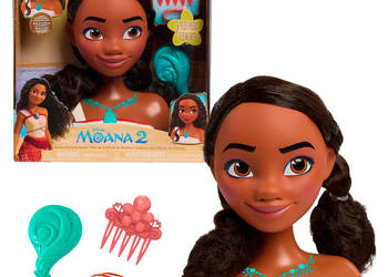 MOANA 2 VAIANA Głowa do czesania stylizacji DISNEY Skarb Oceanu