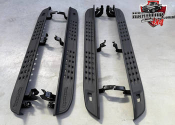 Progi Stopnie Boczne Ford Ranger Raptor Oryginalne Stalowe do wsiadania