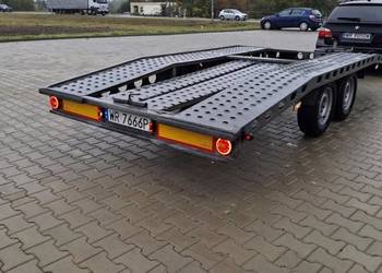 WIOLA laweta W2 _ długa 4,5m _ DMC 2500kg przyczepa MOCNA ładowność 1825kg