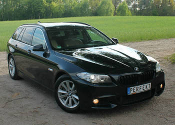BMW 520 F10 F11 2.0 D 218 KM Automat BIXENON Skóra KAMERY Navi SERWIS Hak …