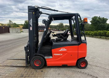 wózek widłowy elektryczny LINDE E25HL-01/600 TRIPLEX 5.50m przesuw